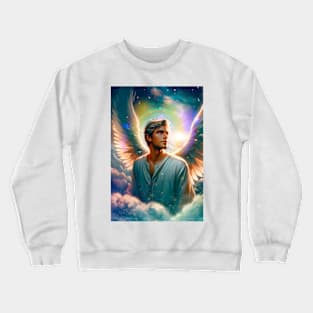 Heavenly Angel Seduction: Divine Grace Sensual Elegance 02 Crewneck Sweatshirt